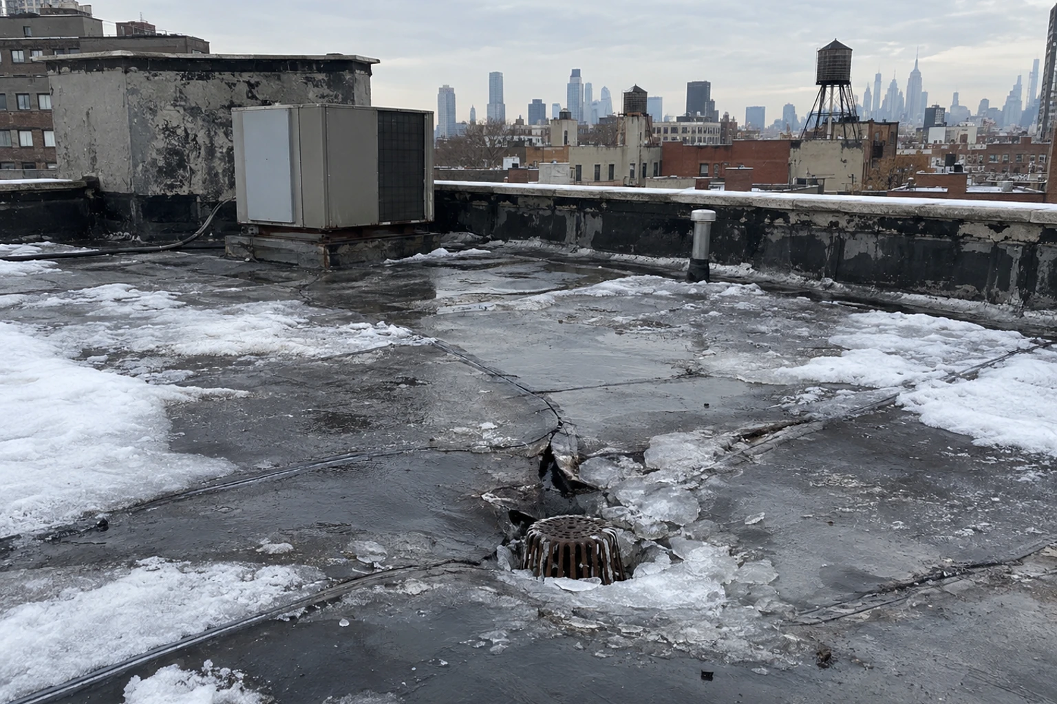 Fire Damage Roof Repair in Brooklyn, NY